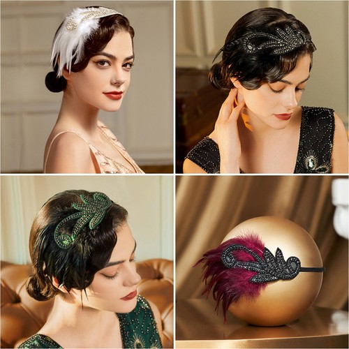 Fascia per capelli flapper