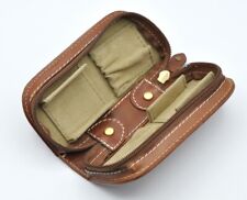 L'Ora delle Gioie, Milan, leather traveller watch case Made in Italy (2 watches)