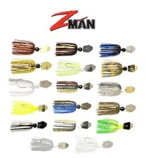 Z-Man ORIGINAL CHATTER BAIT ChatterBait  3/8 1/2 oz SPECIALE BLACK BASS LUCCIO