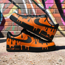 Nike Air Force 1 Custom Orange