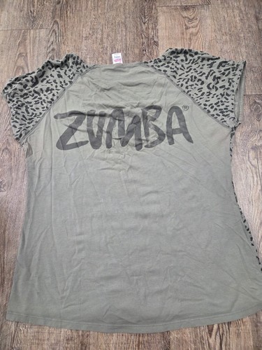 Shirt zumba wear leopard - zumba,
