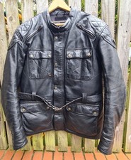 Giacca da moto in pelle
