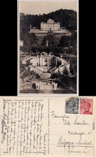 Cartoline frascati veduta - frascati,