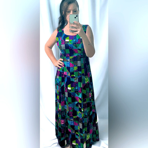 Maxi abito vintage - , anni