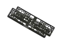 2x Portatarga Europea Telaio