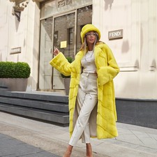 Cappotto lungo donna lusso