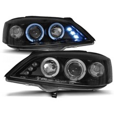 Fari Angel Eyes LED Nero per