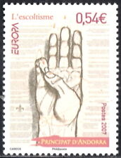 Andorra Francesa 640 2007 Europa Saludo scaut MNH