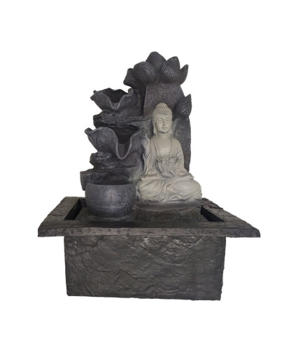 Fontana elettrica fior loto - fior, di