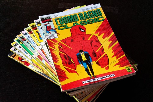 Lotto uomo ragno - ragno, classic