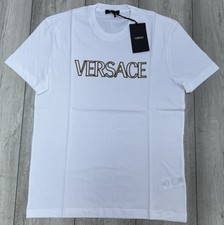 T-SHIRT VERSACE LOGO VERSACE BIANCA (MEDIA) PREZZO AL PUBBLICO £250