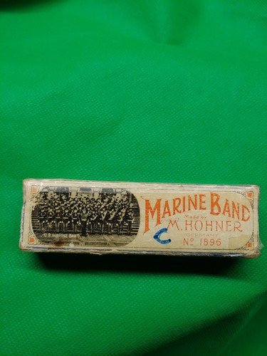 Vintage hohner blues harp - vintage,