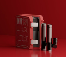 Homemade case for NEUMANN KM184 Stereo - Brick MicBox KM184 Stereo