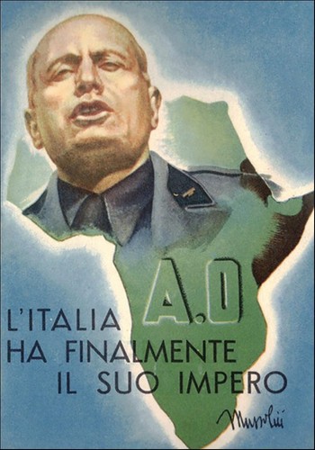 Cartolina post card mussolini - cartolina,