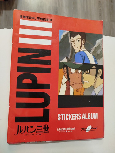 Stickers album lupin iii - lupin,