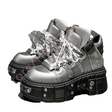 Stivali moto uomo suola spessa