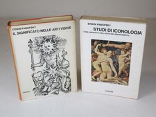 ERWIN PANOFSKY SIGNIFICATO ARTI VISIVE STUDI ICONOLOGIA 2VOL. EINAUDI SC80