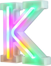 Luci a LED Illuminate, Lettere