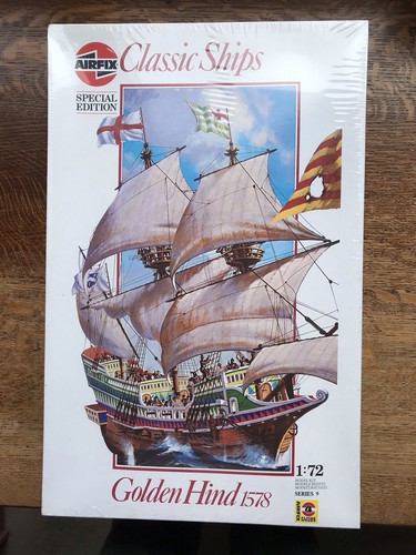 Airfix 09258 golden hind - golden,