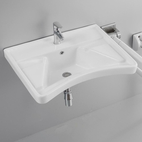 Lavabo ergonomico sospeso - , per