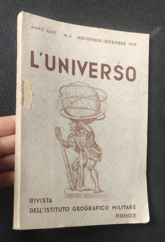 Universo rivista 1946 - l'universo,