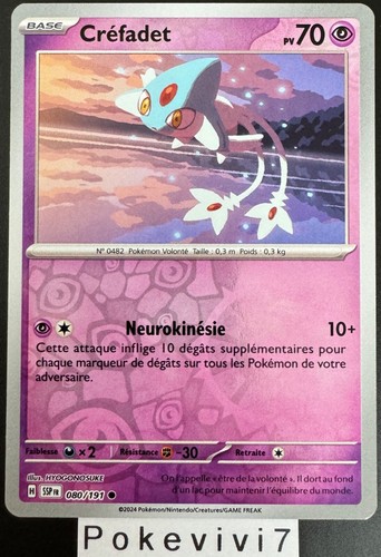 Carte pokemon crefadet 080 - pokemon,