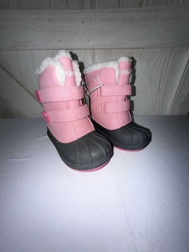 Stivali neve invernali rosa - stivali,