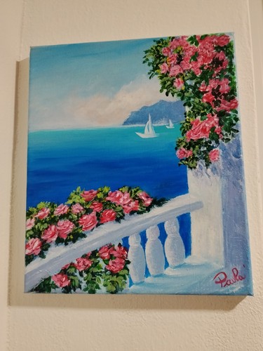 Dipinto tela paesaggio - dipinto,