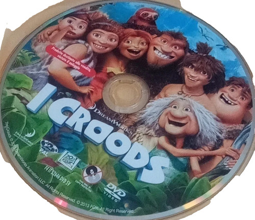 Croods dreamworks dvd - i,