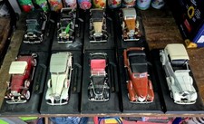 Lotto Modellini Auto Vintage Signature S Ala 1/32 Nove Modellini