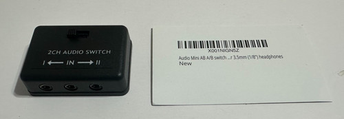 Interruttore audio stereo - interruttore,