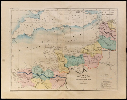 1867 carta antica - carta, di