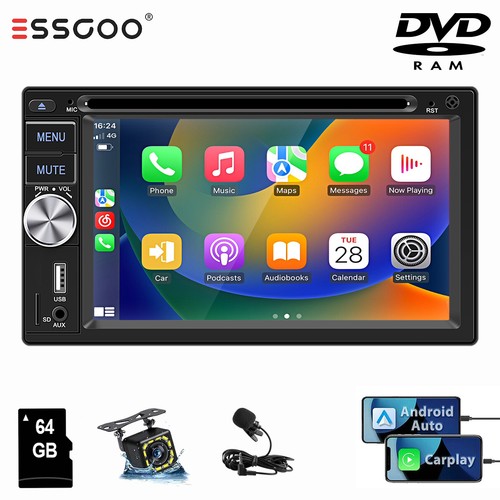 Autoradio doppio din - din, carplay