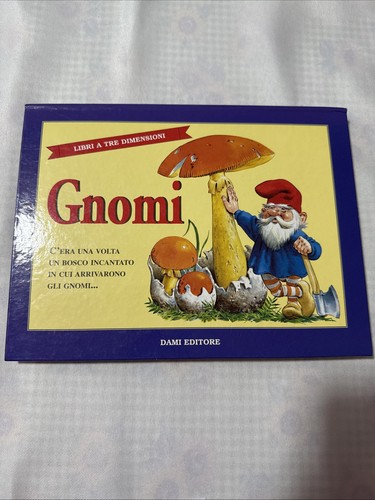 Gnomi libri tre dimensioni - gnomi,