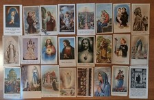 Lotto di 24 santini antichi a