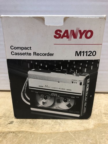 Sanyo m1120 vintage cassette - vintage,