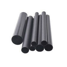 Tubo tondo in fibra di