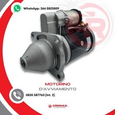 Motorino avviamento trattore - avviamento,