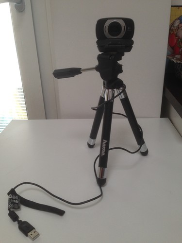 Telecamera con cavalletto - telecamera,