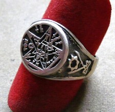 Pentacolo esoterico anello - anello,