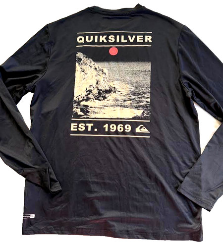 Camicia nera uomo quiksilver - uomo,