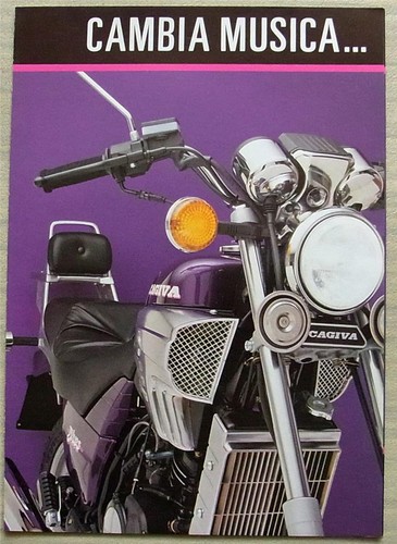 Brochure vendita moto cagiva - vendita,