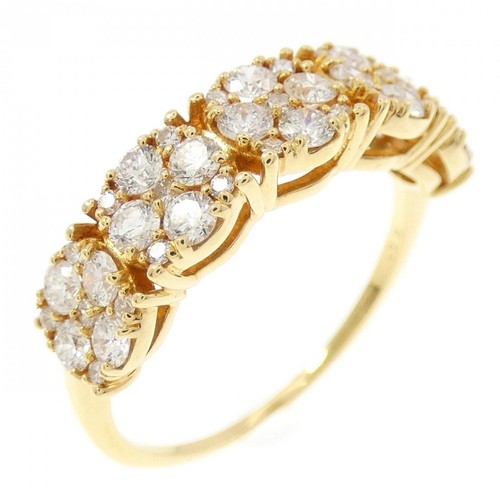 Autentico anello con - , diamanti