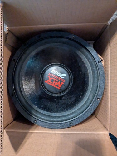 Mtx thunder 2000 subwoofer - subwoofer, per