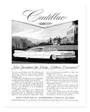 Poster vintage Cadillac Wall