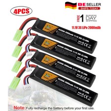 4PCS 2000mAh 11,1V Airsoft