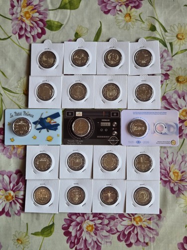 Lotto euro commemorativi - 2, fdc