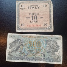 lotto banconote italiane 10