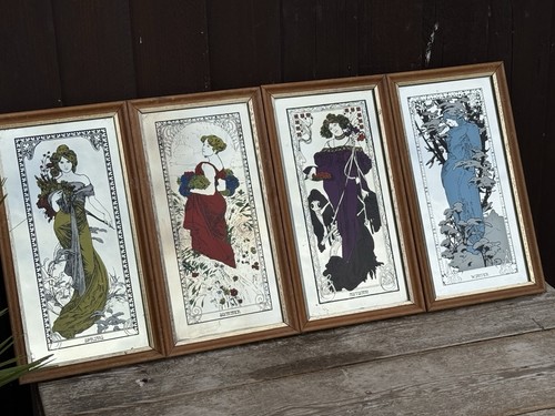 Specchio mucha vintage set - specchio,
