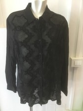 Camicia elena miro nero 39f - miro',